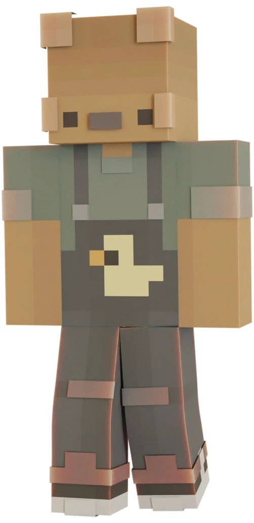 Minecraft person